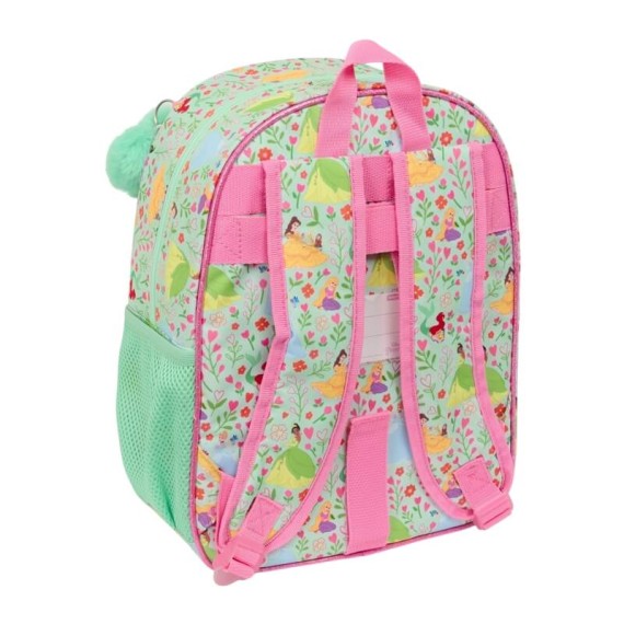 Mochila Infantil Adap. 34Cm PRINCESAS Bloom Verde Menta | Ref. 248.612580185 Mochila Infantil Adap. 34Cm PRINCESAS Bloom Verde Menta | Ref. 248.612580185