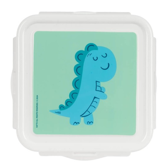 Caixa para Lanche Pré-Escolar SAFTA “Dino” Verde | Ref. 248.342490916 Caixa para Lanche Pré-Escolar SAFTA “Dino” Verde | Ref. 248.342490916