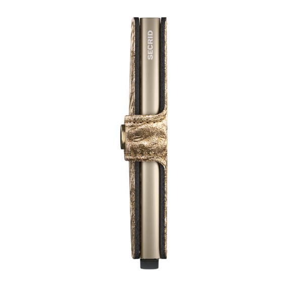 Carteira SECRID Miniwallet Crunch Gold | Ref. 297.MCR-G Carteira SECRID Miniwallet Crunch Gold | Ref. 297.MCR-G