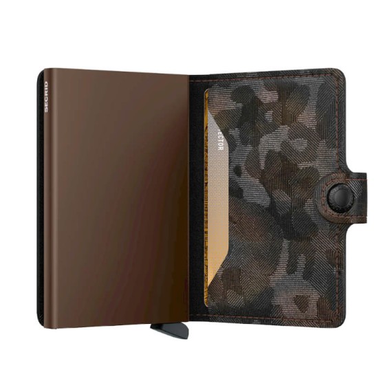 Carteira SECRID Miniwallet Jungle Brown | Ref. 297.MJU-B Carteira SECRID Miniwallet Jungle Brown | Ref. 297.MJU-B