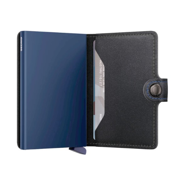 Carteira SECRID Miniwallet Original Black-Navy | Ref. 297.M-BN Carteira SECRID Miniwallet Original Black-Navy | Ref. 297.M-BN