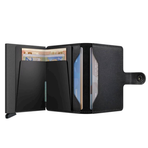 Carteira SECRID Miniwallet Original Black Powdercoat | Ref. 297.MPC-B