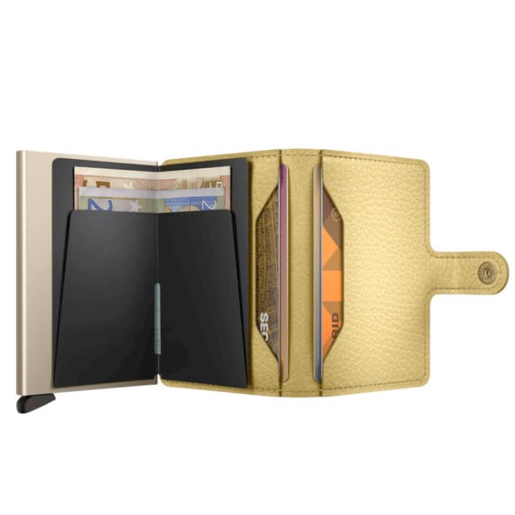Carteira SECRID Miniwallet Pebble Butter Yellow | Ref. 297.MPE-BY