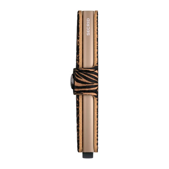 Carteira SECRID Miniwallet Zebra Beige | Ref. 297.MZE-B