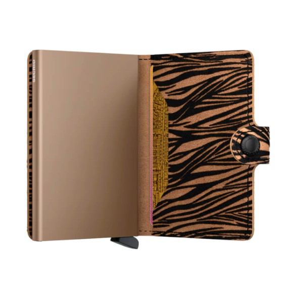 Carteira SECRID Miniwallet Zebra Beige | Ref. 297.MZE-B