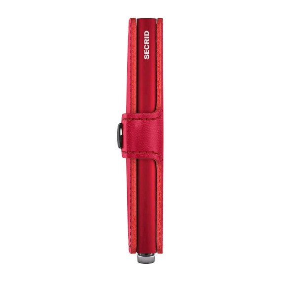 Carteira SECRID Premium Miniwallet Emboss Diamond Red | Ref. 297.MED-R