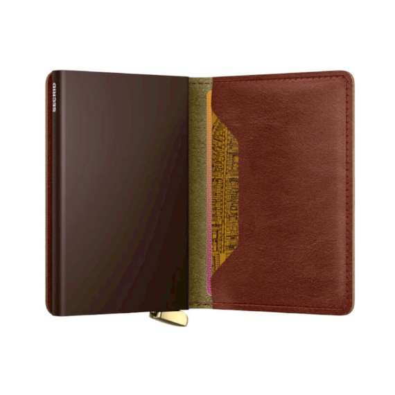 Carteira SECRID Premium Slimwallet Basco Whiskey | Ref. 297.SBC-W