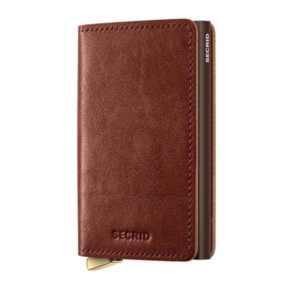 Carteira SECRID Premium Slimwallet Basco Whiskey | Ref. 297.SBC-W