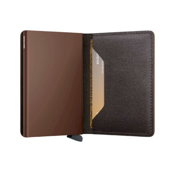 Carteira SECRID Slimwallet Original Chocolate | Ref. 297.SO-CH