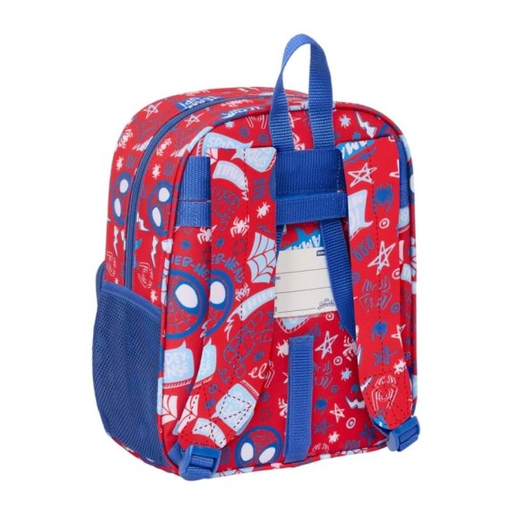 Mochila de Criança Adap. 27Cm SPIDEY Rescue Vermelho/Azul | Ref. 248.642532232