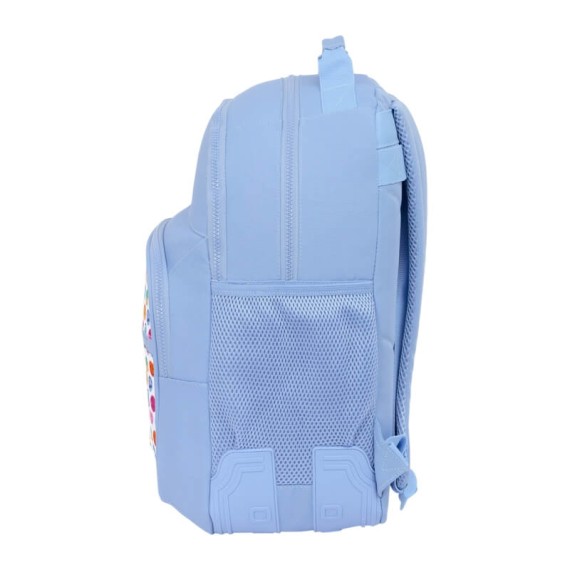 Mochila Escolar Adap. 42Cm 2C Rec. SMILEY WORLD Joyful Azul | Ref. 248.612481773 Mochila Escolar Adap. 42Cm 2C Rec. SMILEY WORLD Joyful Azul | Ref. 248.612481773