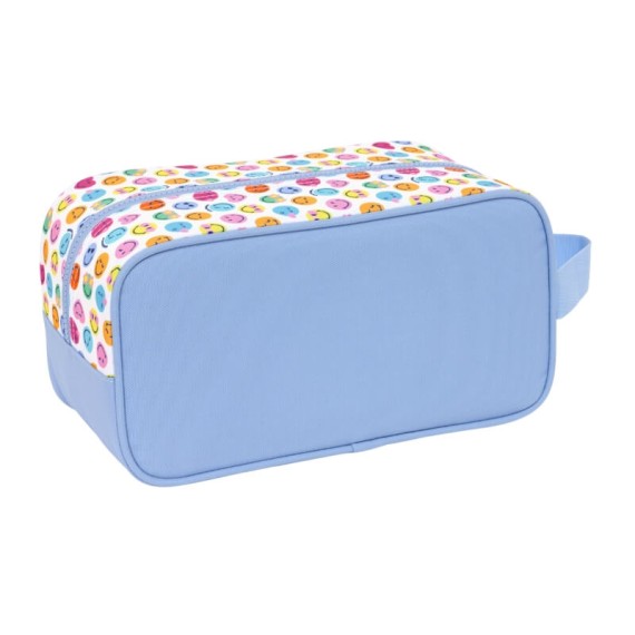 Porta-Sapatilhas Médio Reciclado SMILEY WORLD Joyful Azul | Ref. 248.812481682 Porta-Sapatilhas Médio Reciclado SMILEY WORLD Joyful Azul | Ref. 248.812481682