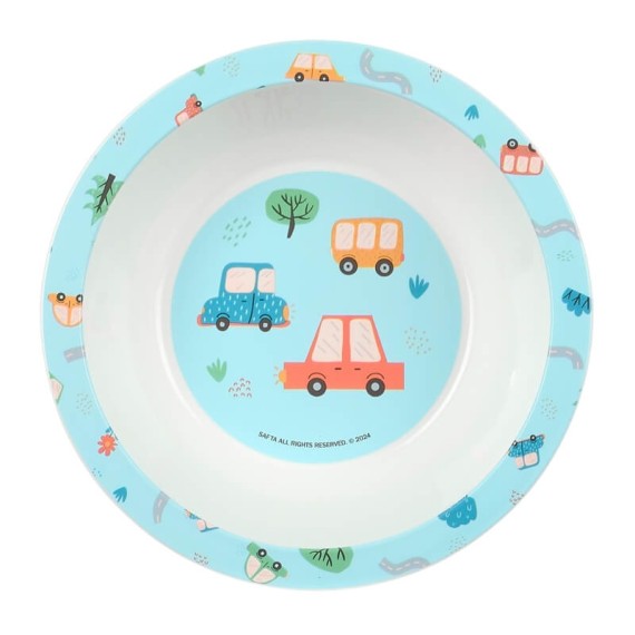 Conjunto Infantil 5 Peças Pré-Escolar SAFTA “Coches” Azul | Ref. 248.342493933 Conjunto Infantil 5 Peças Pré-Escolar SAFTA “Coches” Azul | Ref. 248.342493933