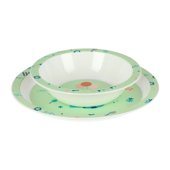 Conjunto Infantil 5 Peças Pré-Escolar SAFTA “Fiesta” Verde | Ref. 248.342494933 Conjunto Infantil 5 Peças Pré-Escolar SAFTA “Fiesta” Verde | Ref. 248.342494933