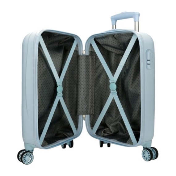 Mala de Cabine 50cm 4R ROLL ROAD Happy Pets my Litte Cat Azul | Ref. 186.4991344 Mala de Cabine 50cm 4R ROLL ROAD Happy Pets my Litte Cat Azul | Ref. 186.4991344