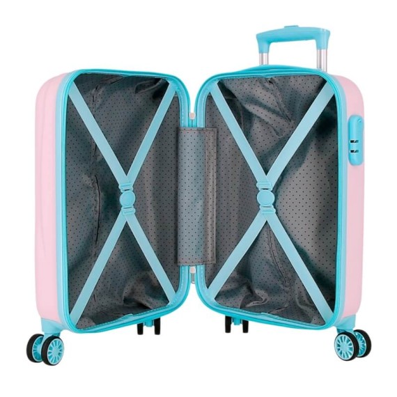 Mala de Cabine 50cm 4R ROLL ROAD Happy Pets my Litte Unicorn Rosa | Ref. 186.4991342