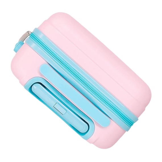 Mala de Cabine 50cm 4R ROLL ROAD Happy Pets my Litte Unicorn Rosa | Ref. 186.4991342