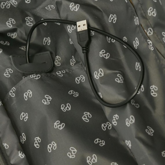 Mala de Cabine / Trolley 55cm 4R Exp. PEPE JEANS HighLight Rosa | Ref. 186.768862E