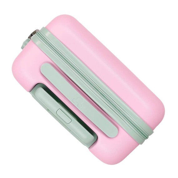 Mala de Cabine / Trolley 55cm 4R MICKEY Crazy Trip Rosa | Ref. 186.5438522 Mala de Cabine / Trolley 55cm 4R MICKEY Crazy Trip Rosa | Ref. 186.5438522