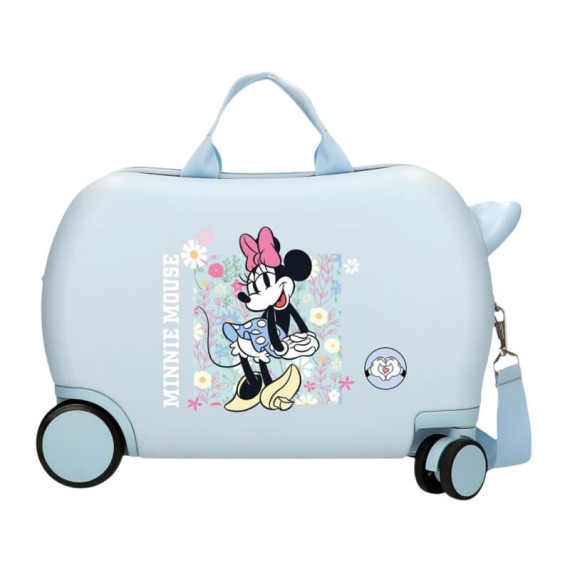 Mala Infantil ABS 4R Easyjet MINNIE Happy Azul Claro | Ref. 186.4921041 Mala Infantil ABS 4R Easyjet MINNIE Happy Azul Claro | Ref. 186.4921041
