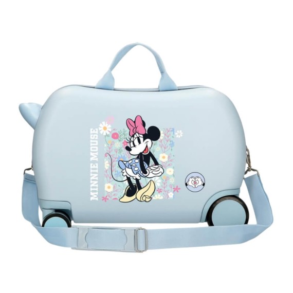 Mala Infantil ABS 4R Easyjet MINNIE Happy Azul Claro | Ref. 186.4921041 Mala Infantil ABS 4R Easyjet MINNIE Happy Azul Claro | Ref. 186.4921041