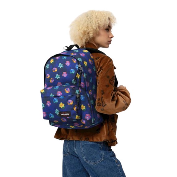 Mochila EASTPAK para Portátil 14” Out Of Office FlowerBlur Navy | Ref. 267.7672O4