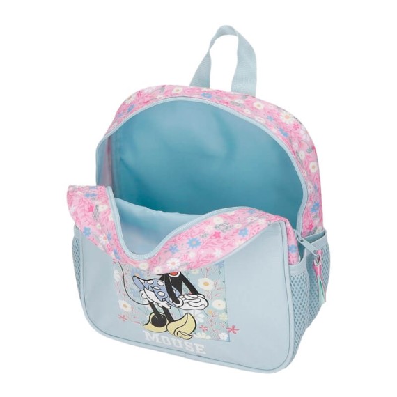 Mochila Pré-Escolar Adap. 25Cm MINNIE Happy Azul Claro | Ref. 186.49220D1 Mochila Pré-Escolar Adap. 25Cm MINNIE Happy Azul Claro | Ref. 186.49220D1