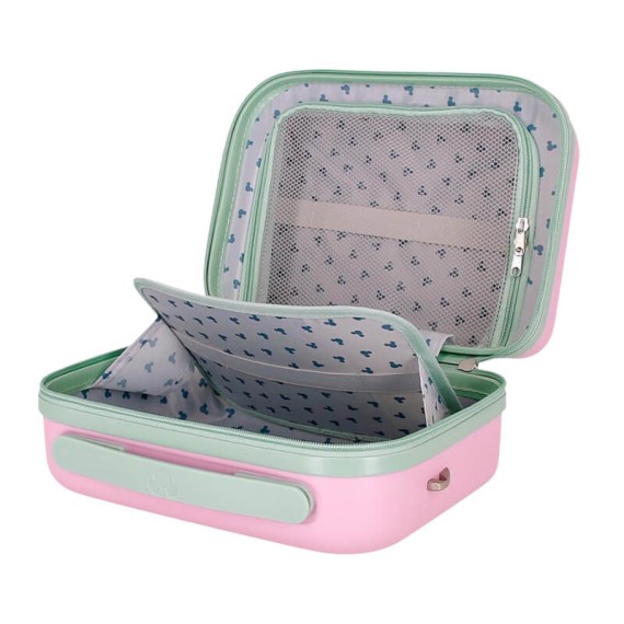 Necessaire ABS Adaptável MICKEY Crazy Trip Rosa | Ref. 186.5433922