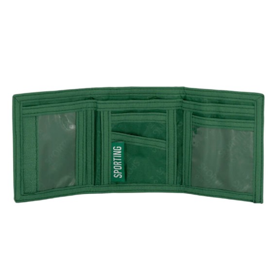 Carteira c/ Velcro SPORTING 88022 Verde | Ref. 254.SCP88022 Carteira c/ Velcro SPORTING 88022 Verde | Ref. 254.SCP88022