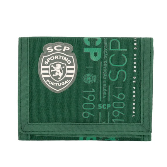 Carteira c/ Velcro SPORTING 88022 Verde | Ref. 254.SCP88022 Carteira c/ Velcro SPORTING 88022 Verde | Ref. 254.SCP88022