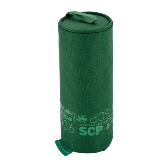 Estojo Escolar Redondo SPORTING 88020 Verde | Ref. 254.SCP88020