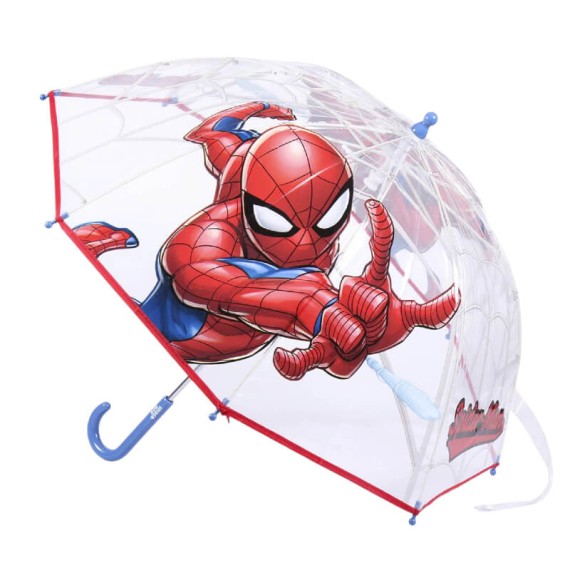 Guarda-Chuva Comprido Manual 45/8 SPIDERMAN 2400000653 Transparente | Ref. 299.2400000653