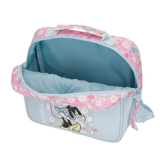 Lancheira com Tiracolo MINNIE Happy Azul Claro | Ref. 186.4924842 Lancheira com Tiracolo MINNIE Happy Azul Claro | Ref. 186.4924842