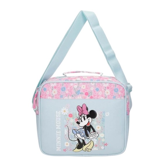 Lancheira com Tiracolo MINNIE Happy Azul Claro | Ref. 186.4924842 Lancheira com Tiracolo MINNIE Happy Azul Claro | Ref. 186.4924842
