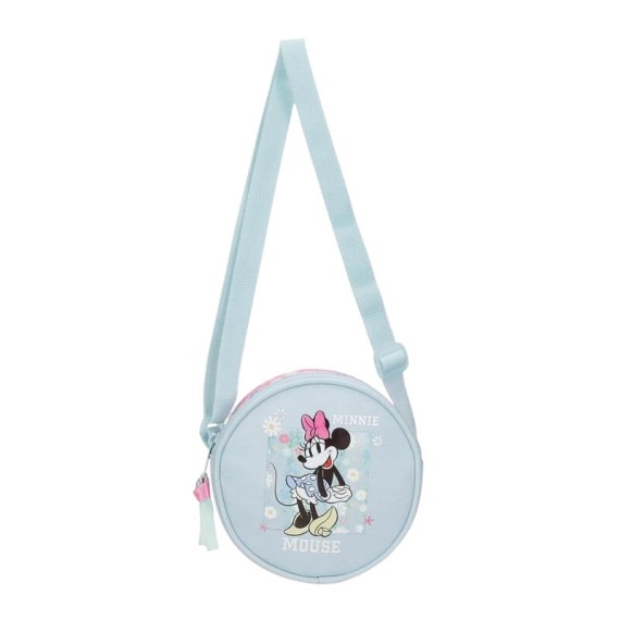 Malinha de Tiracolo Redonda MINNIE Happy Azul Claro | Ref. 186.4925142 Malinha de Tiracolo Redonda MINNIE Happy Azul Claro | Ref. 186.4925142