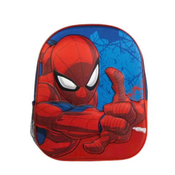 Mochila Infantil 31cm SPIDERMAN 3D Azul Escuro | Ref. 299.2100005871 Mochila Infantil 31cm SPIDERMAN 3D Azul Escuro | Ref. 299.2100005871