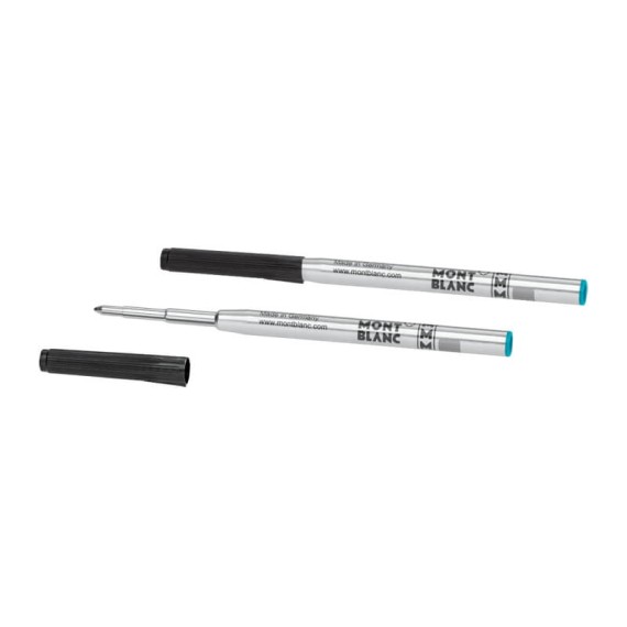 Pack 2 Recargas BallPoint (M) MONTBLANC Barbados Blue | Ref. 238.128219 Pack 2 Recargas BallPoint (M) MONTBLANC Barbados Blue | Ref. 238.128219