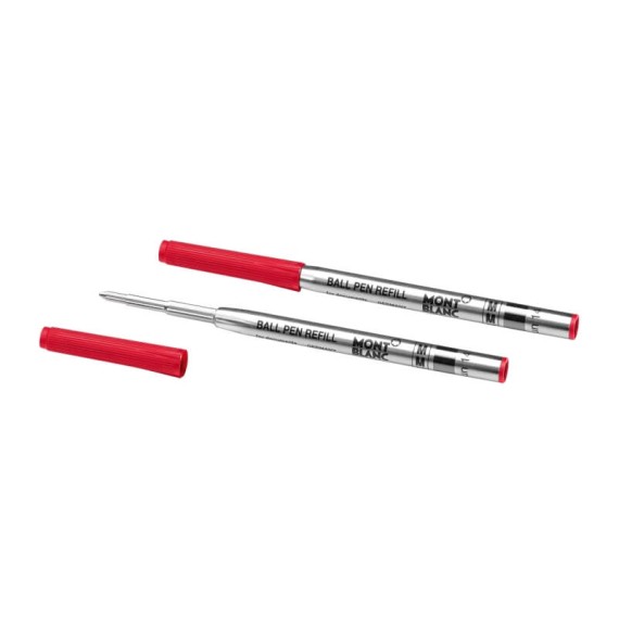 Pack 2 Recargas BallPoint (M) MONTBLANC Modena Red | Ref. 238.128216