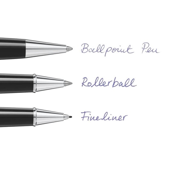 Pack 2 Recargas Rollerball (M) MONTBLANC Barbados Blue | Ref. 238.128237 Pack 2 Recargas Rollerball (M) MONTBLANC Barbados Blue | Ref. 238.128237