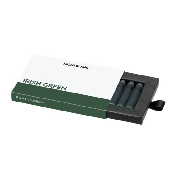 Pack 8 Cartuchos de Tinta MONTBLANC Irish Green | Ref. 238.128204 Pack 8 Cartuchos de Tinta MONTBLANC Irish Green | Ref. 238.128204
