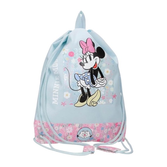 Mochila Saco MINNIE Happy Azul Claro | Ref. 186.4923742 Mochila Saco MINNIE Happy Azul Claro | Ref. 186.4923742