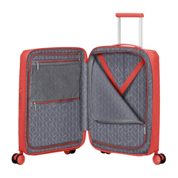 AMERICAN TOURISTER Mala de Cabine 55cm 4R Exp. FastForward Coral | Ref. 92.155259-A883