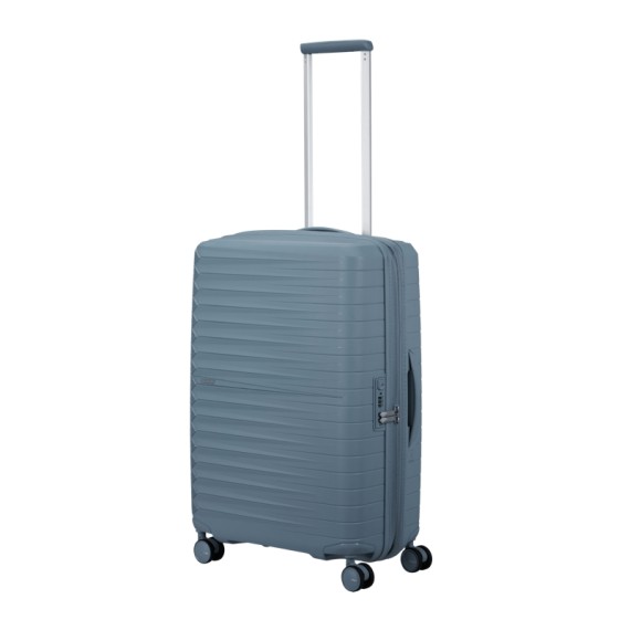 AMERICAN TOURISTER Mala Média 68cm 4R Exp. FastForward Azul Aço | Ref. 92.155260-1827