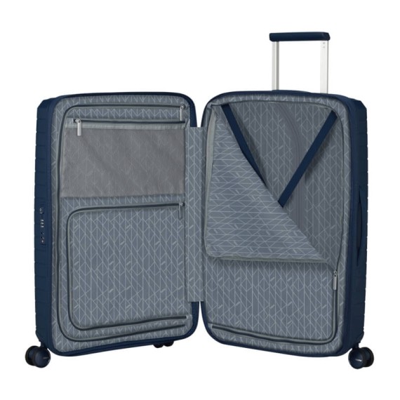AMERICAN TOURISTER Mala Média 68cm 4R Exp. FastForward Azul Marinho | Ref. 92.155260-1598