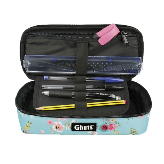 GHUTS Estojo Escolar Retangular GH157 P08 Bouquet Dreams 1572408 | Ref. 294.2515708