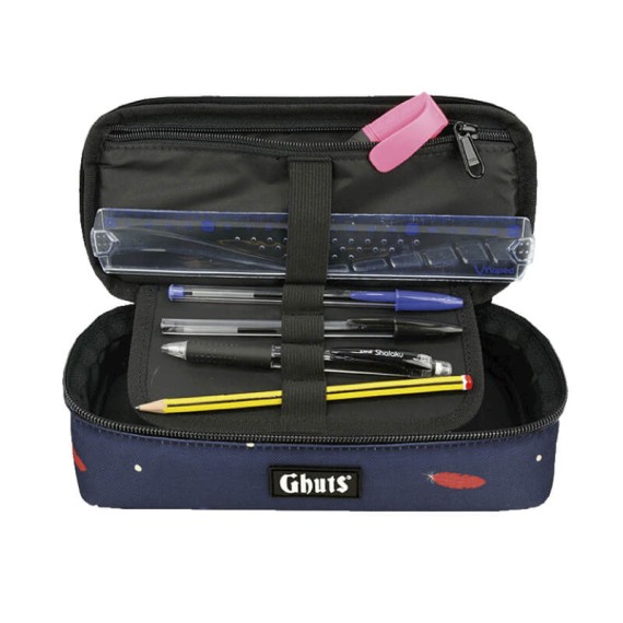 GHUTS Estojo Escolar Retangular GH157 P19 Fall Plumes 1572519 | Ref. 294.2515719 GHUTS Estojo Escolar Retangular GH157 P19 Fall Plumes 1572519 | Ref. 294.2515719