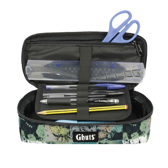 GHUTS Estojo Escolar Retangular GH157 P20 Dino Fossil 1572520 | Ref. 294.2515720 GHUTS Estojo Escolar Retangular GH157 P20 Dino Fossil 1572520 | Ref. 294.2515720