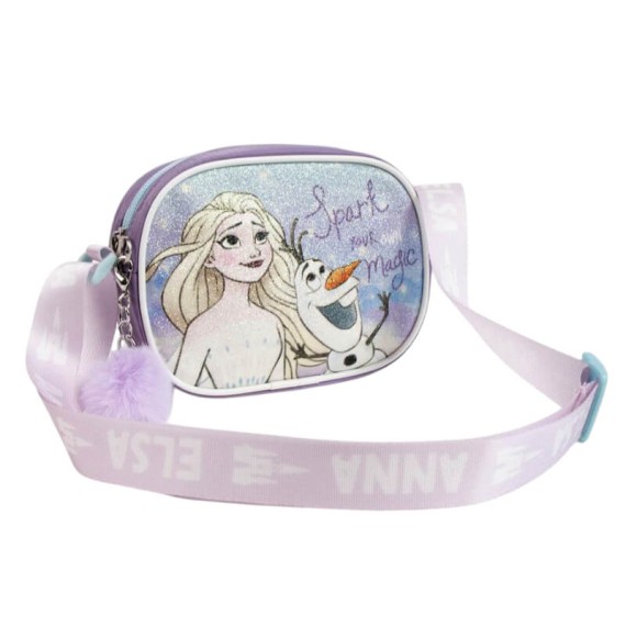 Malinha de Tiracolo Oval FROZEN Fantasia Lilás | Ref. 299.2100005672 Malinha de Tiracolo Oval FROZEN Fantasia Lilás | Ref. 299.2100005672