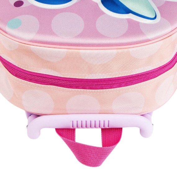 Mochila Infantil 31cm c/ Rodas MINNIE Singing 3D Rosa | Ref. 299.2100006185 Mochila Infantil 31cm c/ Rodas MINNIE Singing 3D Rosa | Ref. 299.2100006185