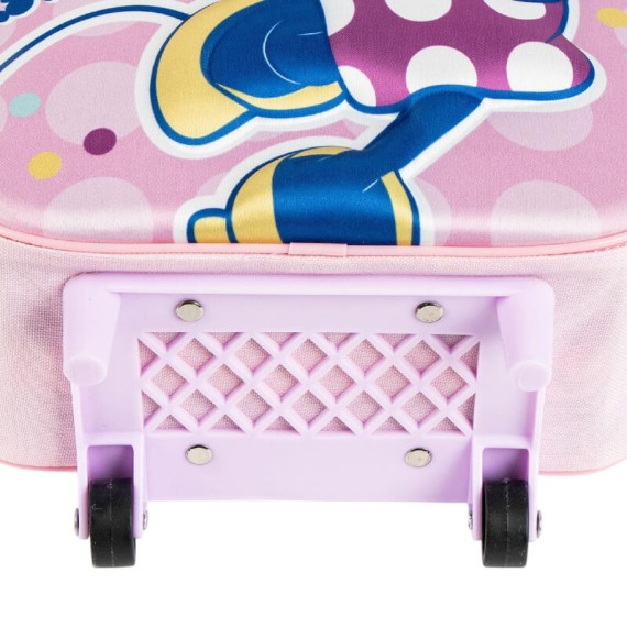 Mochila Infantil 31cm c/ Rodas MINNIE Singing 3D Rosa | Ref. 299.2100006185 Mochila Infantil 31cm c/ Rodas MINNIE Singing 3D Rosa | Ref. 299.2100006185